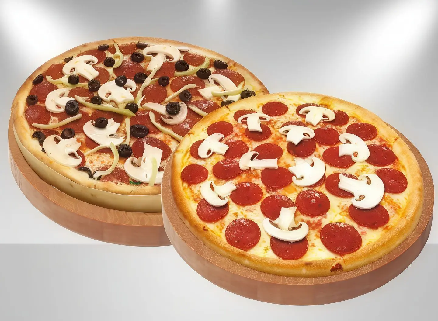 2'li Orta Boy Pizza Menü